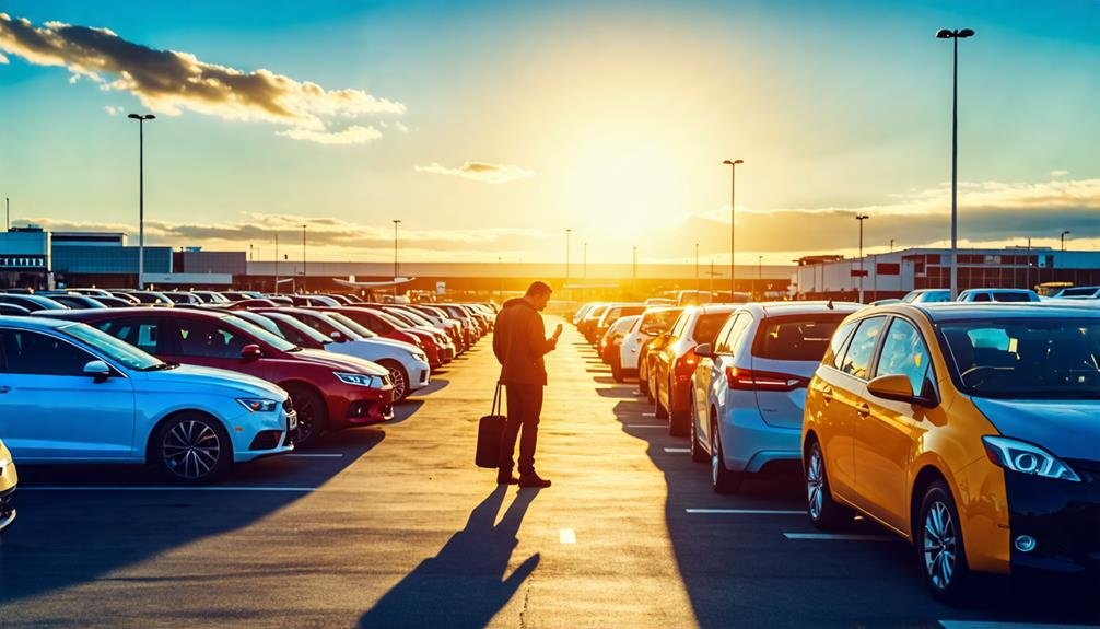 airport parking lot solution