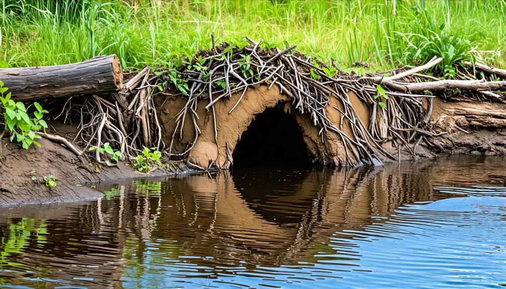 beaver den construction details