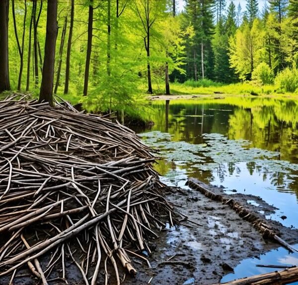 beaver den identification tips