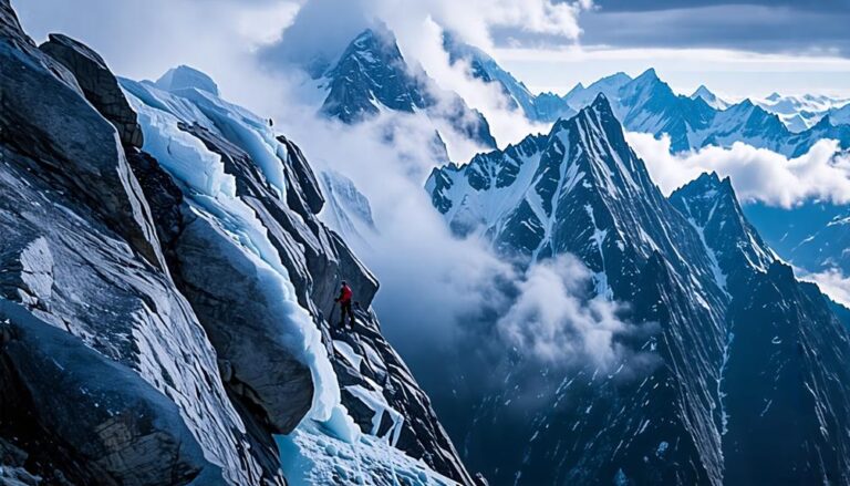 challenging peaks await climbers