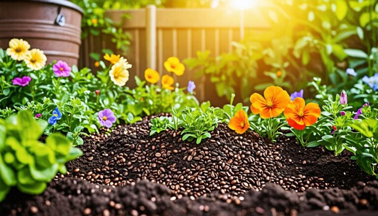 coffee grounds for garden