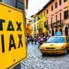 identifying fake taxis in italy