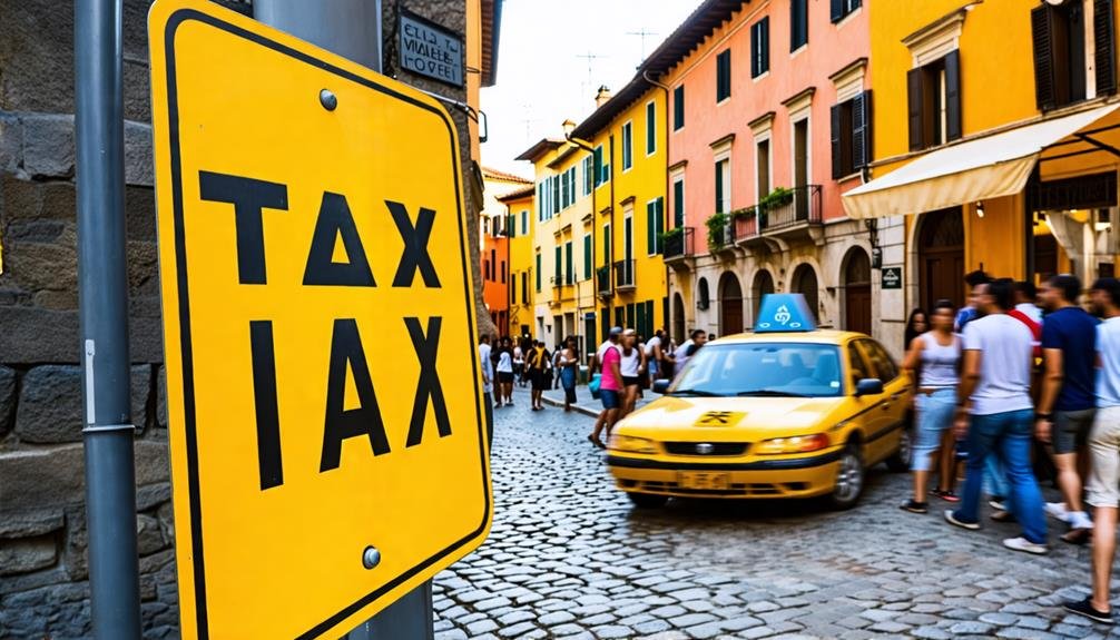 identifying fake taxis in italy