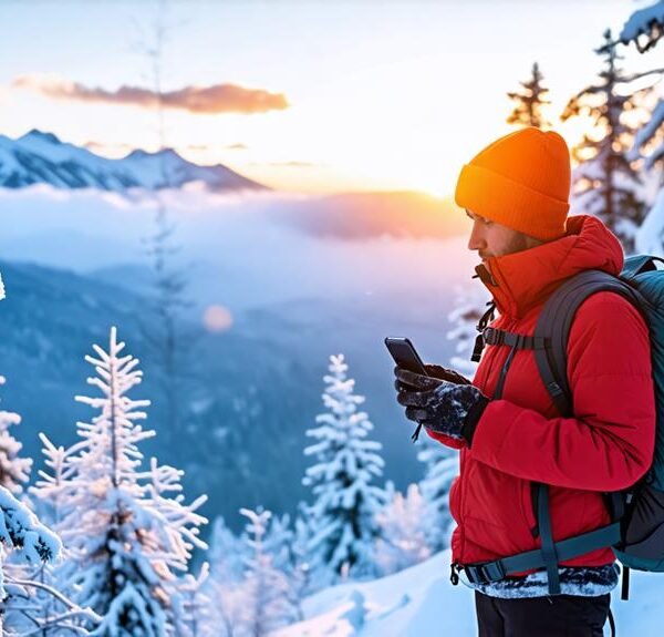 preserving phone battery in cold weather