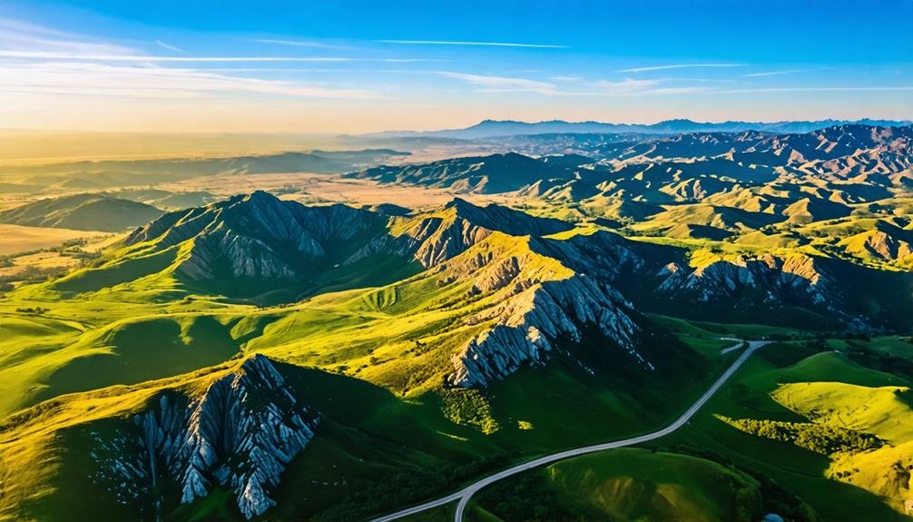 unique geological formation california